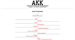Desktop Screenshot of akk.org